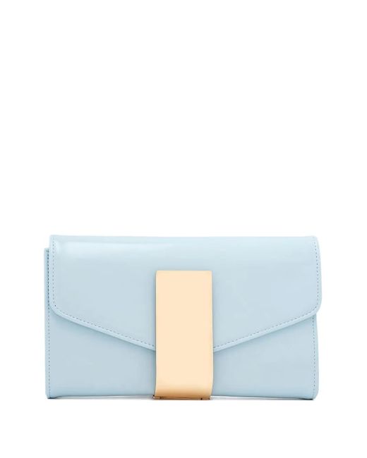 Twentyfourhaitch Blue Belize Clutch Bag