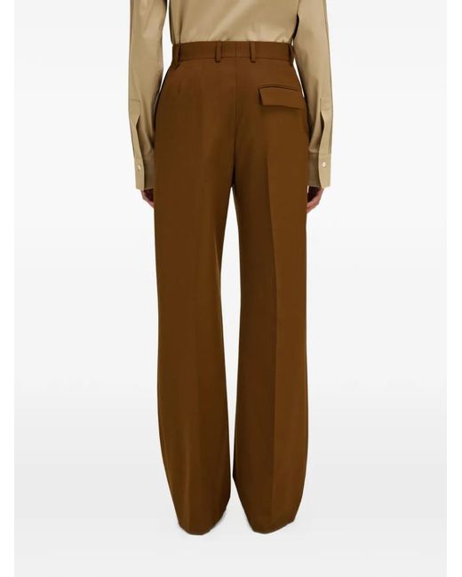 Ferragamo Brown Tailored Trousers