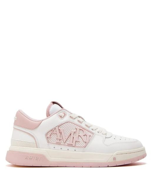 Amiri Pink Classic Low Sneakers