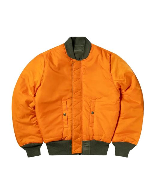 Aries Green X No Problemo No War Ma-1 Bomber Jacket