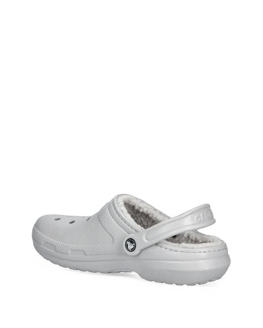 CROCSTM White Cushioned Perforated Clogs