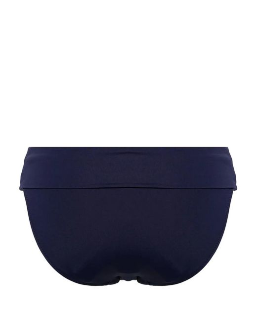 Melissa Odabash Blue Brussels Layered Bikini Bottom