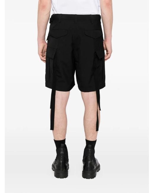 パンツ yanmiii sacai 22SS Suiting Mix Shorts Sacai Suiting Shorts in Black for Men | Lyst UK