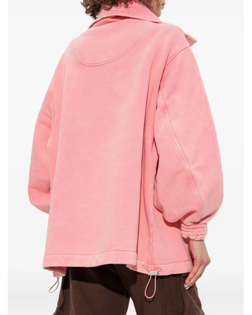 Giacca Con Coulisse di The Attico in Pink