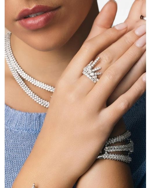 YEPREM White Y-Not Diamond Ring