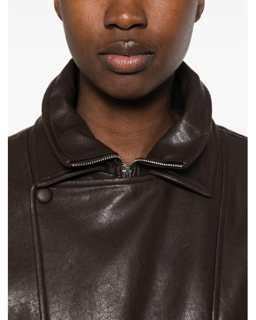 ELEH Brown Zip-Up Jacket
