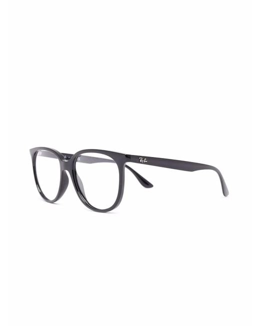 Ray-Ban Black Rb4378 Square-Frame Glasses