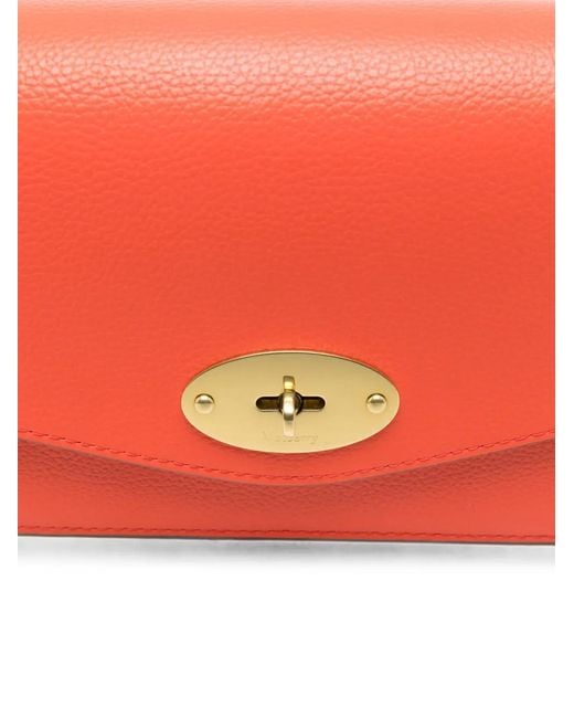 Mulberry White Smal Darley Chain-Strap Crossbody Bag