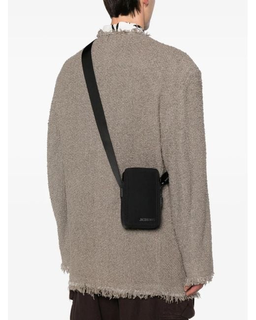 Jacquemus Black Mini Vertical Handbag For for men