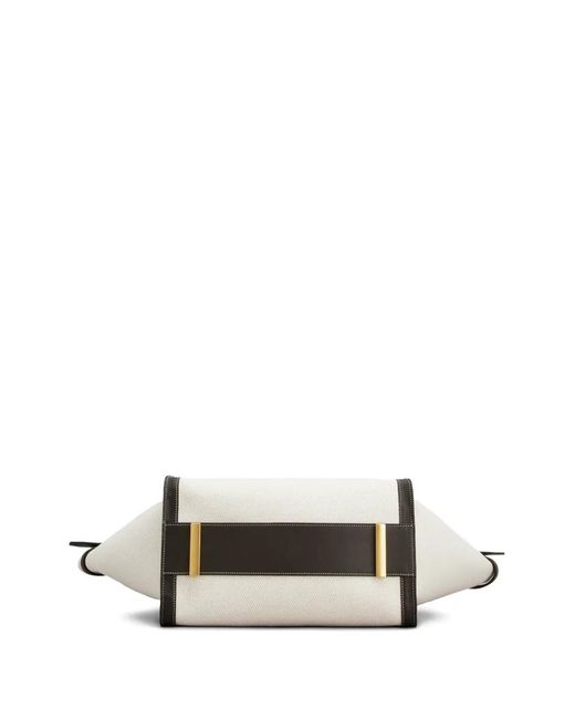Tod's Metallic Medium Tote Bag