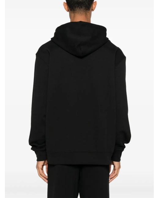 メンズ Calvin Klein Logo-print Hoodie Black