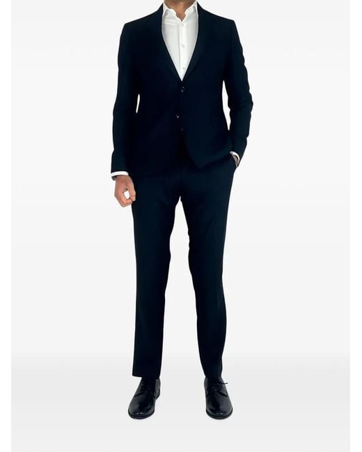 Traje Con Botones Bharnaba de hombre de color Blue