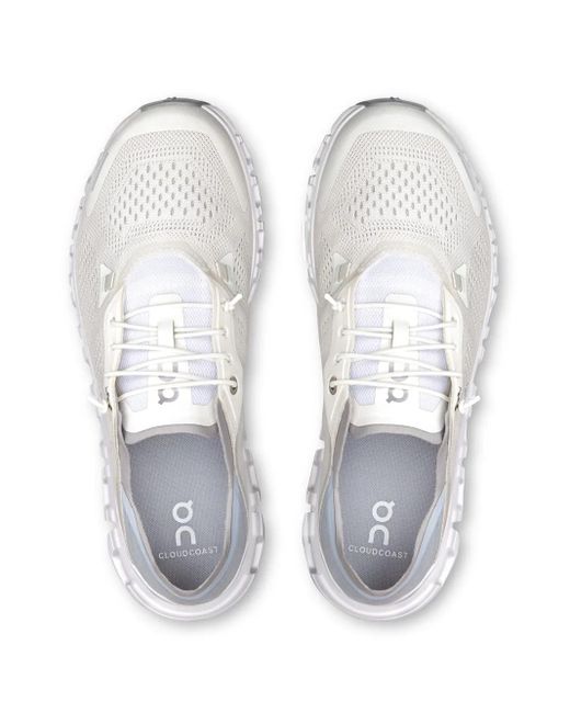 On Shoes White Cloud 6 Coast Sneakers