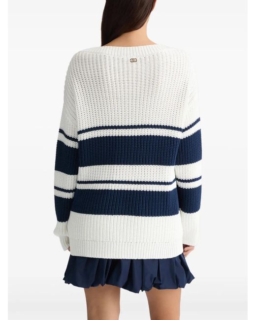 Jersey A Rayas Liu Jo de color Blue