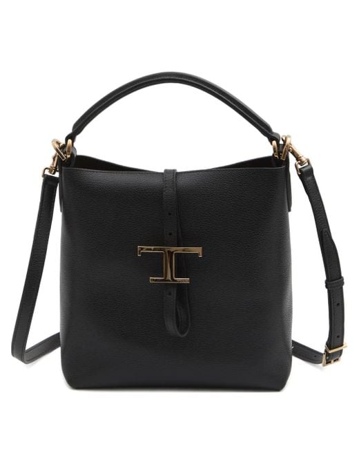 Borsa A Secchiello T Timeless Mini di Tod's in Black