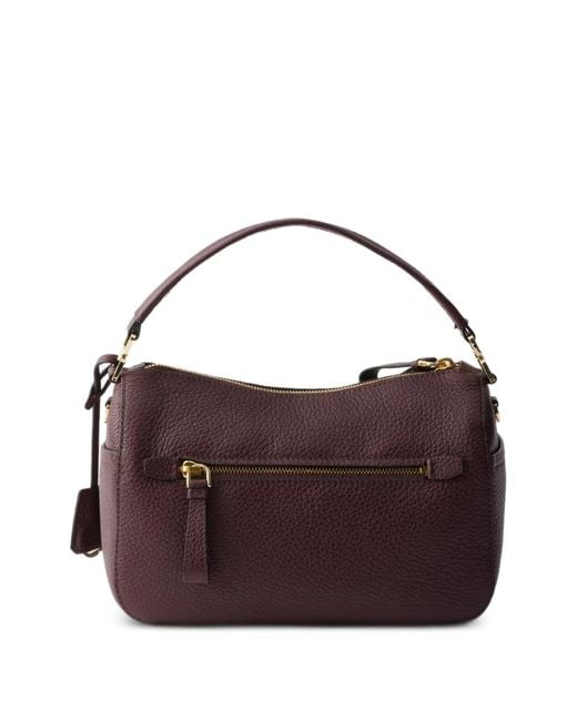 Prada Purple Small Leather Bag