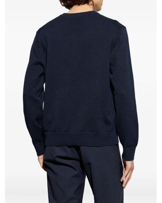 Maglione Girocollo di Theory in Blue da Uomo