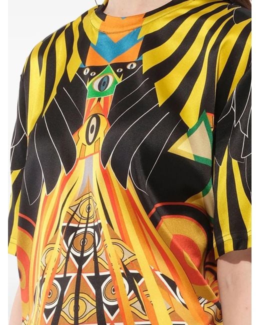 Givenchy Black Optical Wings Printed T-Shirt