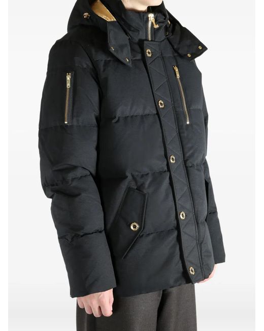 Moose Knuckles Black 3Q Zipped Jacket for men