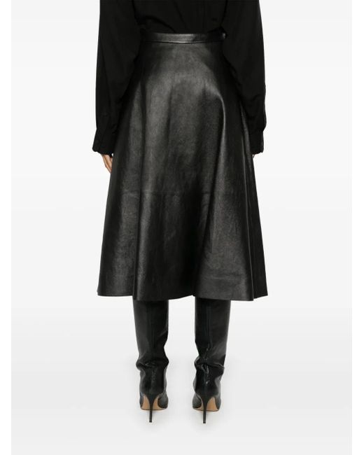 Gonna Midi di Balenciaga in Black