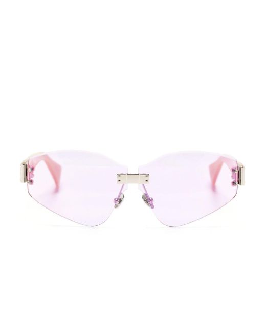 Gafas de sol Jordan sin montura Vivienne Westwood de hombre de color Pink