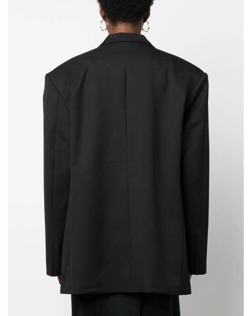 Christopher Esber Oversized Blazer in het Black