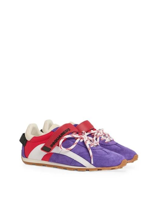 DSquared² Red Dc-642 Sneakers