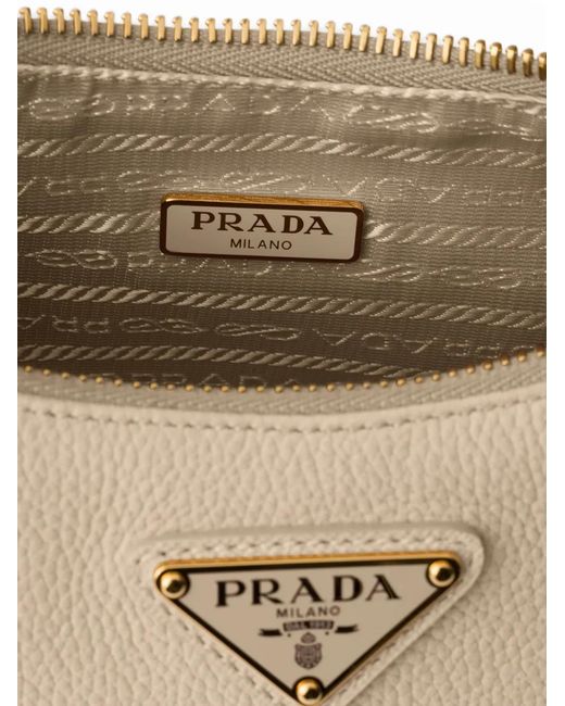 Borsa Re-Edition 2005 Mini di Prada in Natural