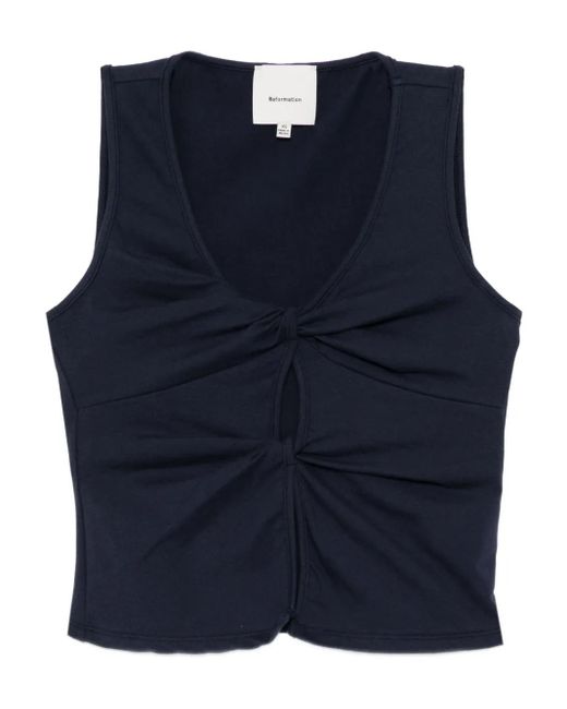Canotta Tefi di Reformation in Blue