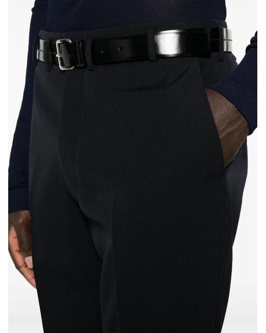 Prada Black Straight-Leg Tailored Trousers for men
