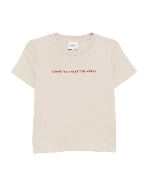 Reformation クルーネック Tシャツ White