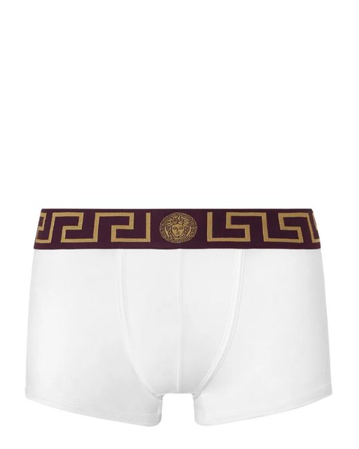 Versace White Cotton Boxers for men