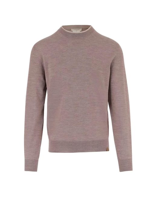 Jacob Cohen Pink Crew-Neck Sweater for men