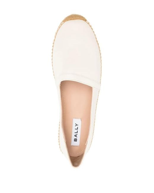 Bally Natural Urdy Nappa Leather Espadrilles