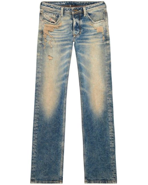 DIESEL 1985 Larkee Straight-Leg-Jeans in Blue für Herren