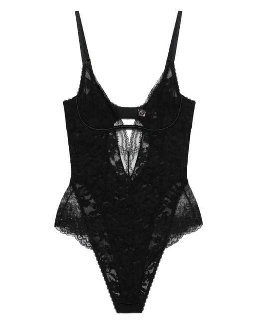 Agent Provocateur Black Arden Bodysuit