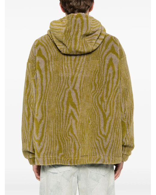 Martine Rose Green Fleece Jacket