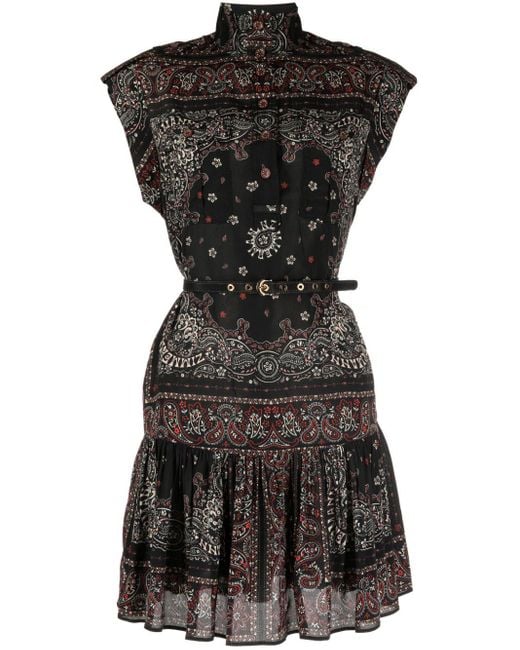 Zimmermann Mini-jurk Met Print in het Black
