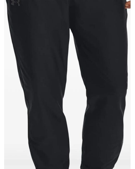 Under Armour Black Qualifier Run Elite Track Pants for men