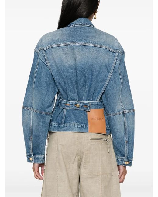 Jacquemus Denim Jack in het Blue