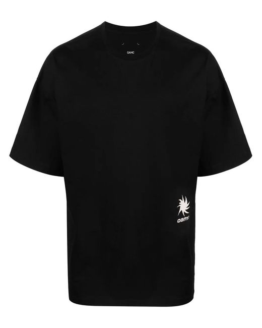 OAMC Black Buzza Photograph-Print T-Shirt for men