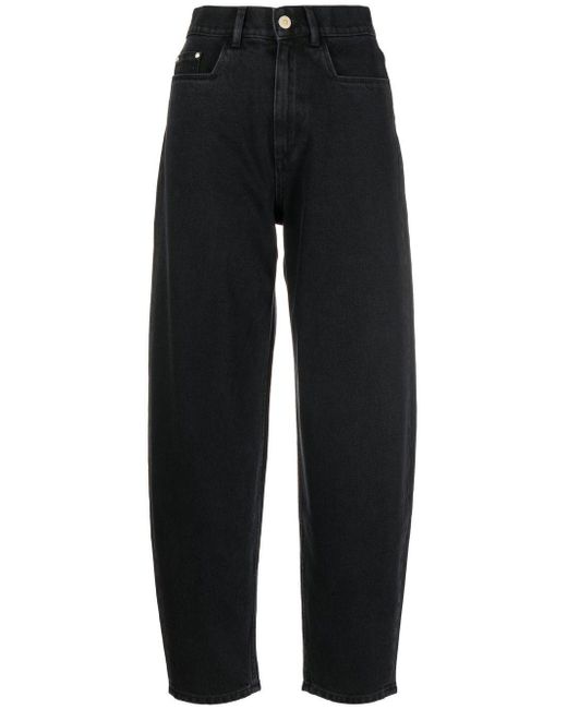 Wandler Black Chamomile Tapered-Jeans
