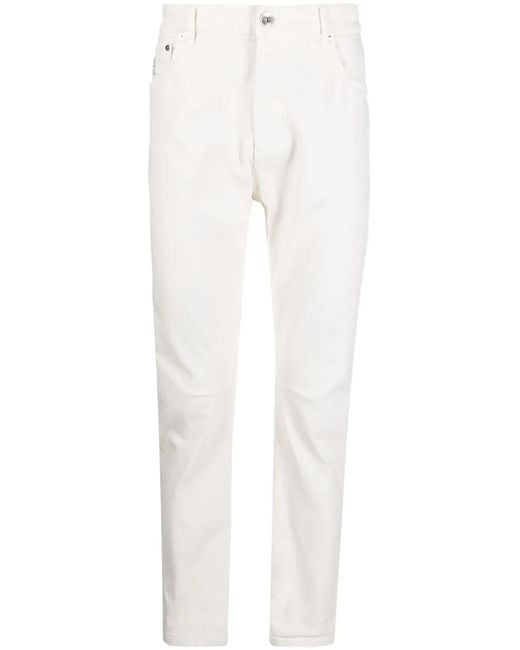 メンズ Brunello Cucinelli デニムパンツ White