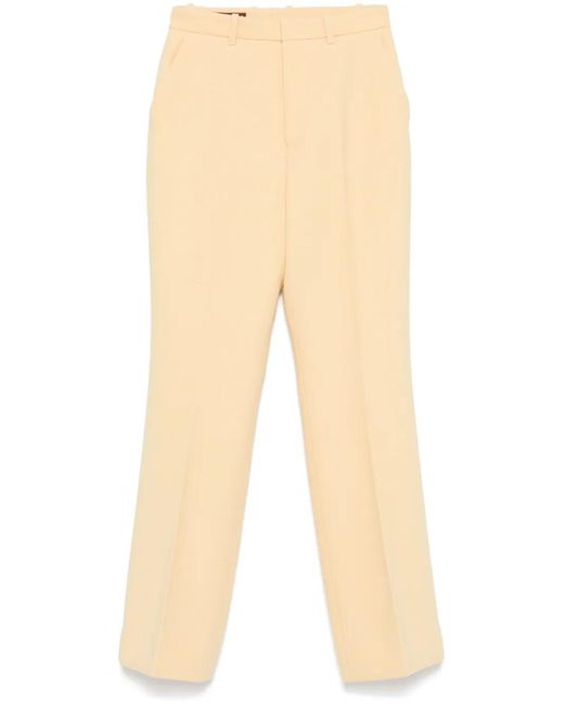 Gucci Broek Van Wol in het Natural