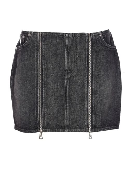 Jean Paul Gaultier ポケット ミニスカート Black
