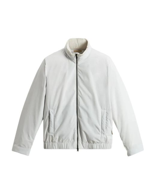 Woolrich Gesteppte Bomberjacke in White für Herren