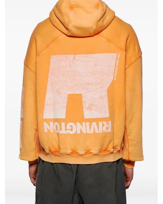 メンズ RRR123 Heritage パーカー Orange