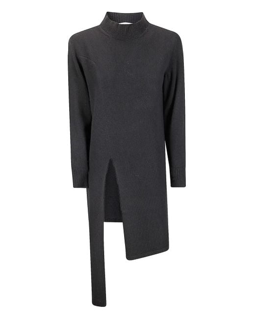 Stefano Mortari Black High-Neck Sweater