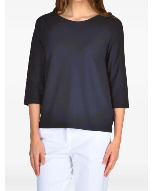Zanone Black Crew-Neck Jumper