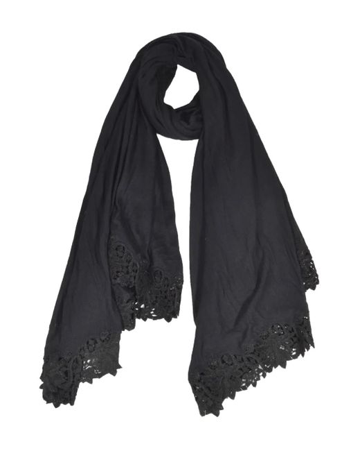 Ermanno Scervino フローラル スカーフ Blue